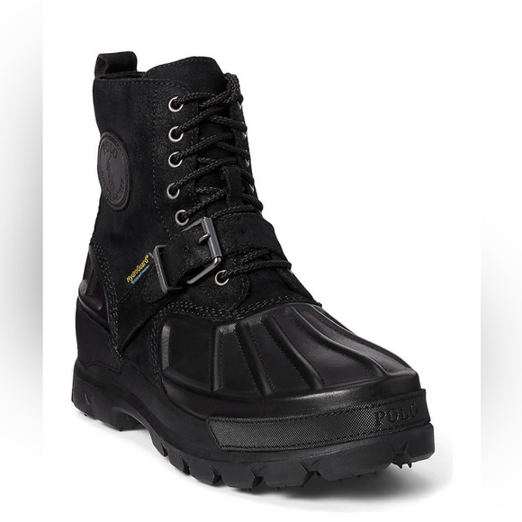 Oslo High Waterproof Leather Suede Boots - Picture 2 of 4